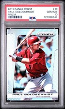 2013 Panini Prizm #19 Paul Goldschmidt Prizm PSA 10 💎💎POP 2 ⚾️⚾️