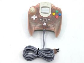 SEGA Dreamcast Hello Kitty Pink HKT-3000 Console w/ Controller & VMU Tested