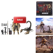 G.I. Joe Classified Series 180 Cobra Desert Scorpion & SKRP10N-25 Collectible