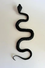 Vintage Realistic Rubber Snake  Fake Snake for Bird Deterrent, Cobra Hong Kong