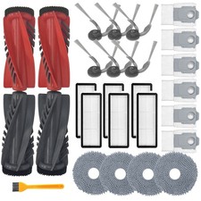 For Roborock Qrevo Curv/P20 Pro Vacuum Cleaner Main Roller Brush Filter Bag Kit