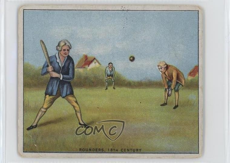 1923 Sarony Origin of Games Tobacco Large Rounders #11 11bd