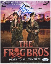 Corey Feldman Signed The Goonies Frog Brothers 8x10 Photo ACOA