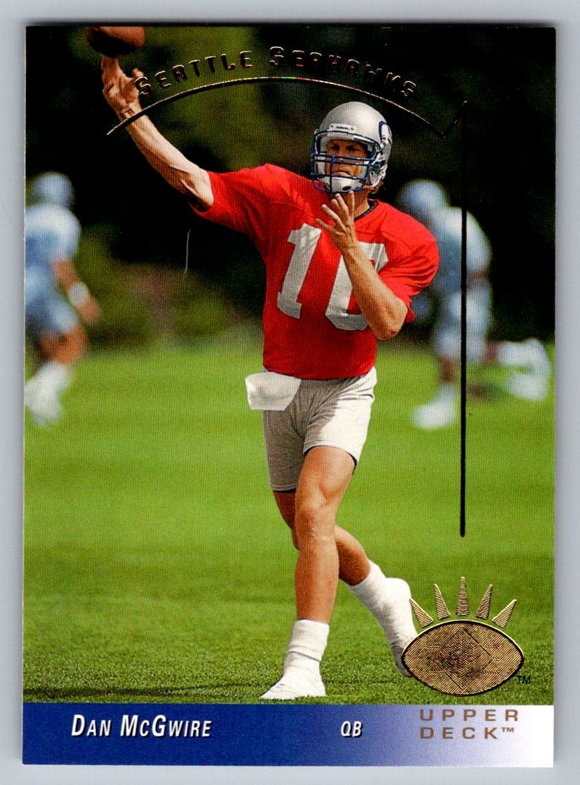 1993 SP Dan McGwire Seattle Seahawks #249