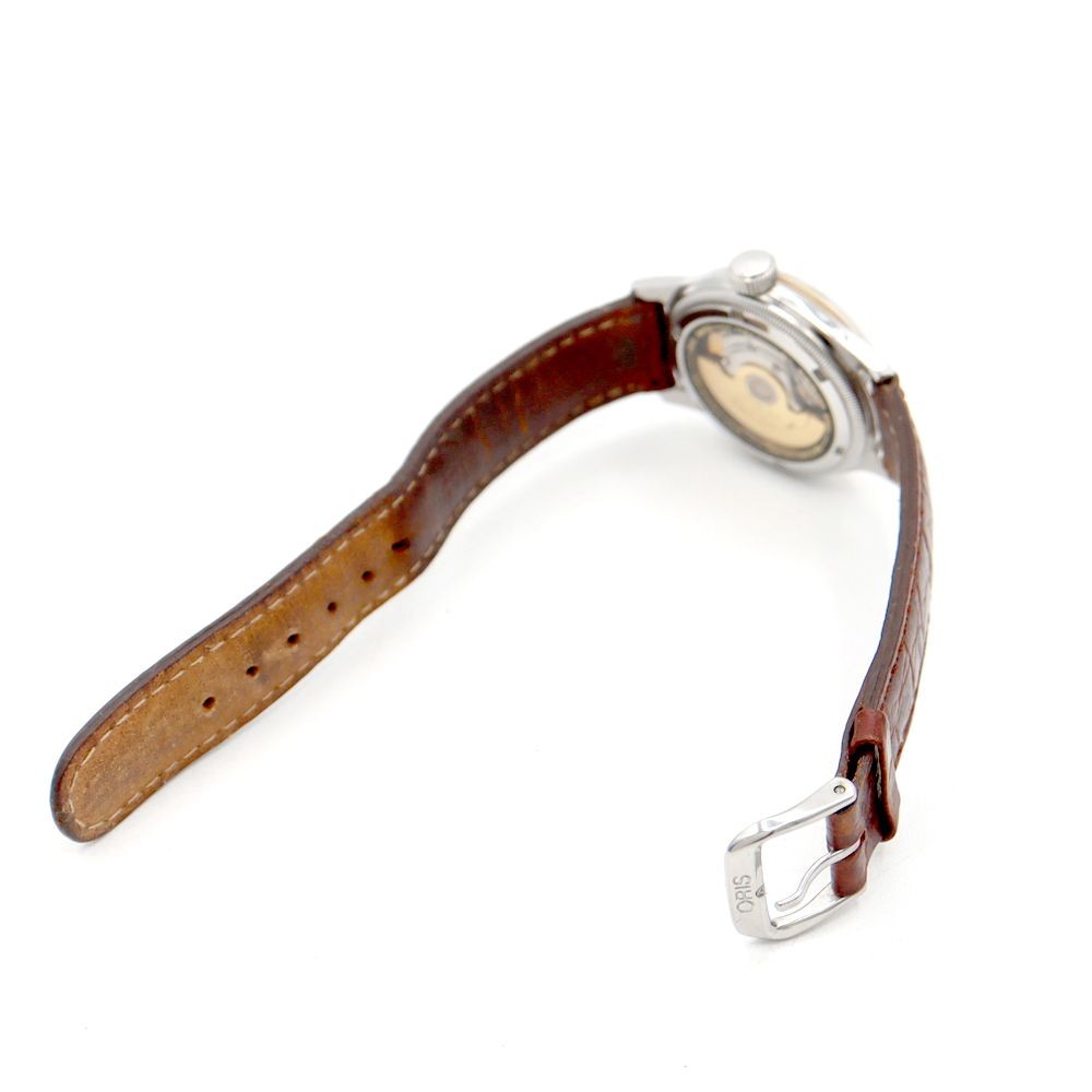 Oris Pointer Date 7462 Men's Watch 7492 SS Silver… - image 12