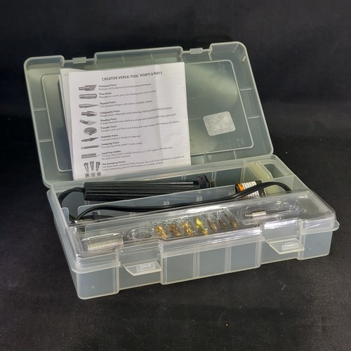 Walnut Hollow Creative Versa-Tool Woodburning Kit Variable Temp 38283 Pre Owned