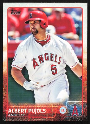 2015 Topps Series 2 Albert Pujols Los Angeles Angels #600 *A*