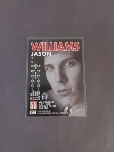 98-99 Skybox Premium Jason Williams Rookie Rc #230 Kings - Picture 2 of 2
