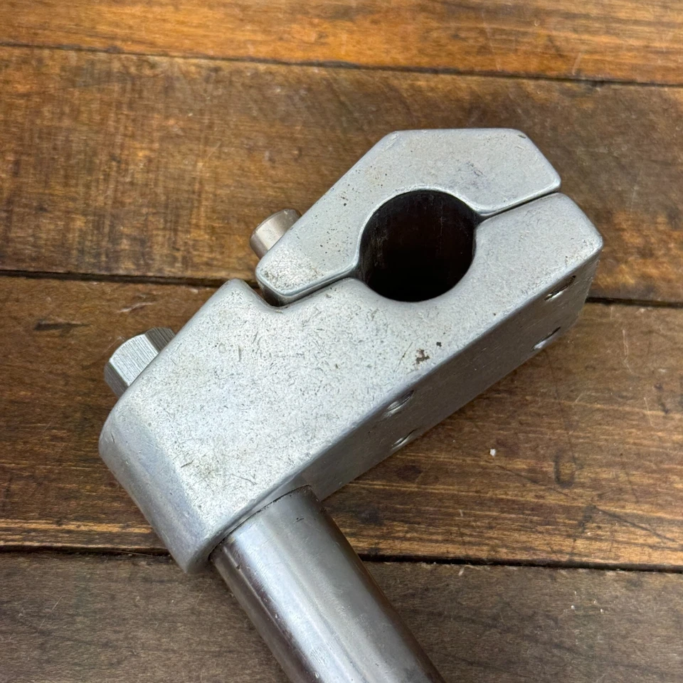 Mongoose Stem Old School BMX Freestyle Potts Neck Quill Silver Top Maurice 2009 - Image 3 of 4