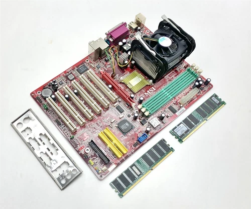 MSI 648F Neo MS-6585 Motherboard SiS 963L ATX mPGA478 Pentium 4 2.40GHz 1GB I/O