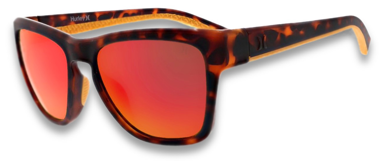 Поляризованные солнцезащитные очки Hurley Swell NWT Tortoise Red Mirror - 44387-SUN1 7390₽