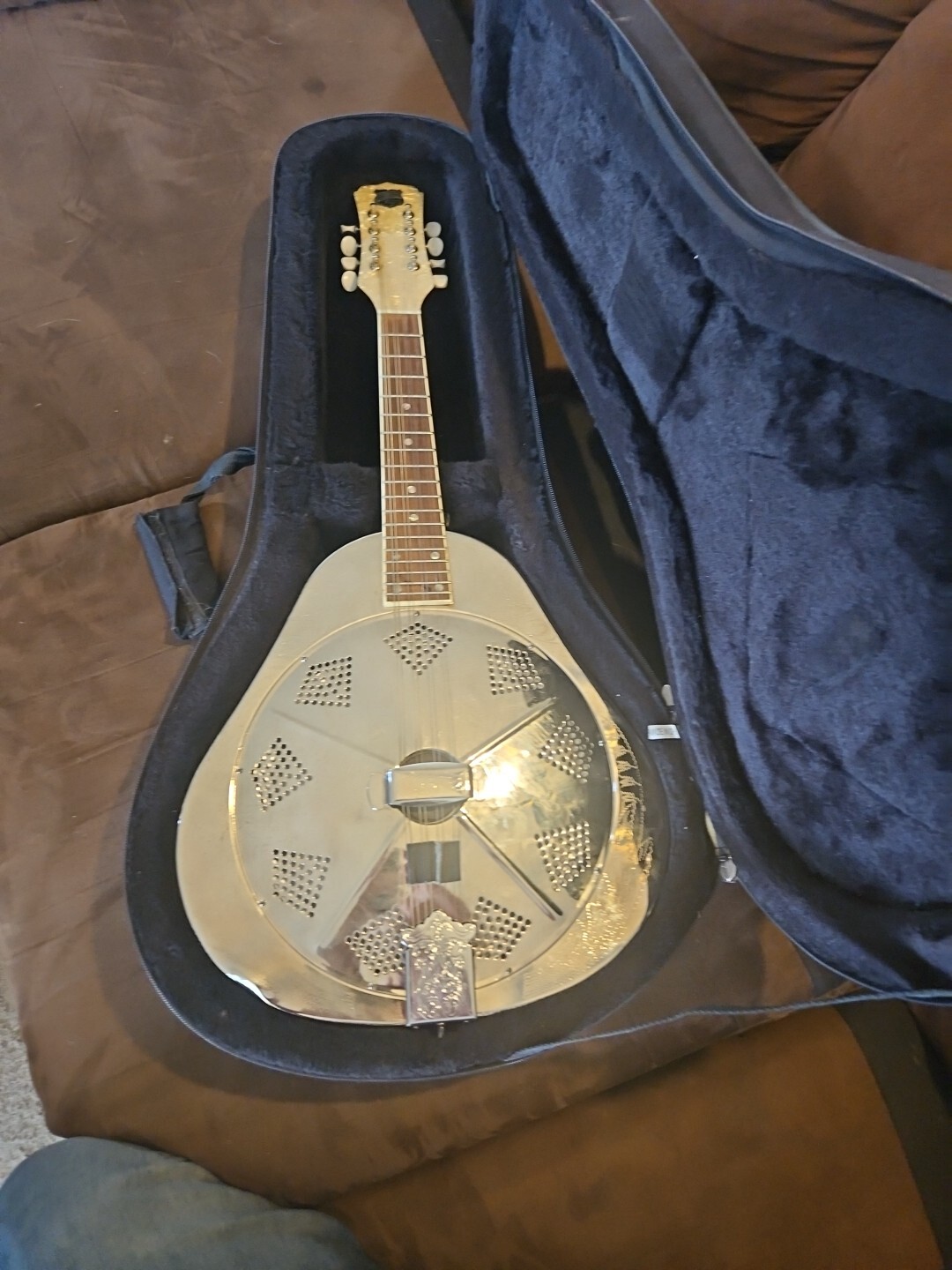 A Style Recording King Resonator Mandolin With CASE eBay