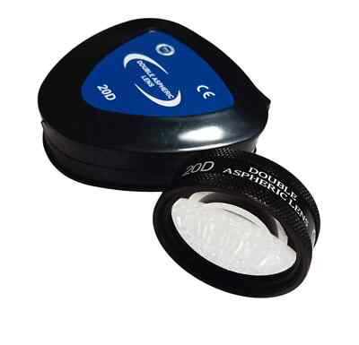 Copy Volk 20D New Double Aspheric / 20D Ophthalmic Diagnostic Lens in unique box