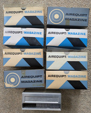 VTG Lot of 9 Argus/Airequipt Automatic 2x2 Slide Changer Magazines Holds 36 Each