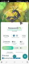 Shiny Rayquaza Pokemon Trade Go 