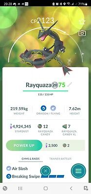 PeloPoGO on X: @PokemonGoApp Free shiny rayquaza phone