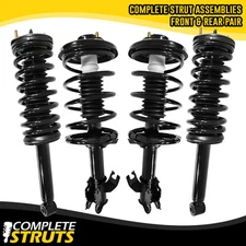 For 1995-1999 Nissan Maxima Front Complete Strut & Rear Shock Absorber Bundle