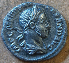 ROMAN COIN SILVER DENARIUS OF SEVERUS ALEXANDER, DECENT EXAMPLE, JL##1.10