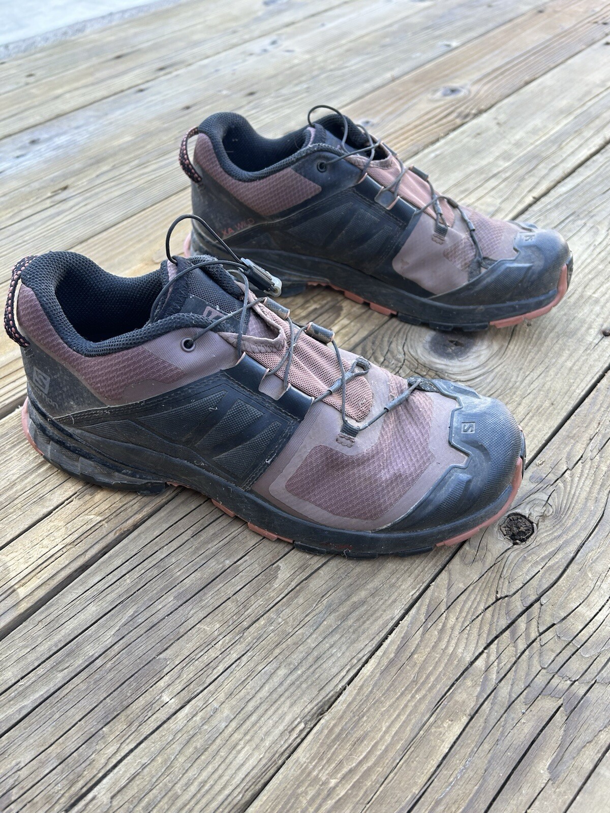 Salomon "XA Wild" Scarpe da Trail Running Nero Viola Donna 9 M