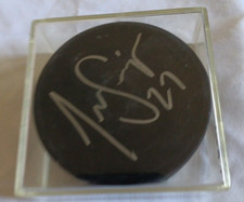 Brent Seabrook & Todd Simpson signed Hockey Blank Puck (Chicago Blackhawks)