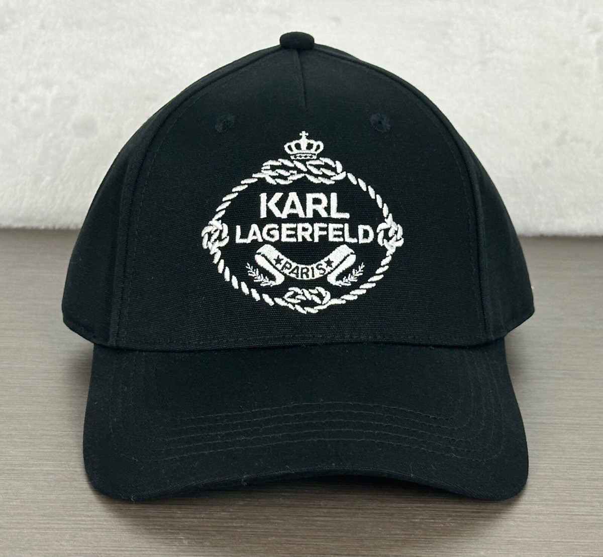 Karl Lagerfeld Paris Mens/Unisex Black Baseball Cap/Hat  display picture 3