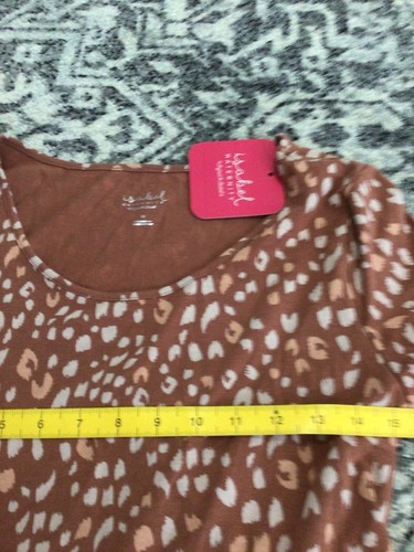 Isabel Maternity by Ingrid & Isabel Womens Print T Shirt Maternity Dress Sz M - Picture 7 of 7