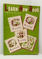 Learn How Book: Handwork At Your Fingertips Book No.170 Crochet Knit Tatt 1941