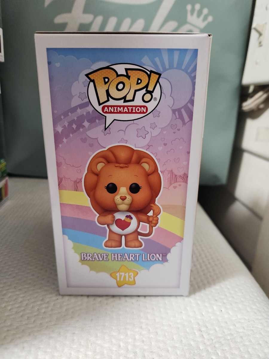 Funko Pop! Care Bears Cousins Brave Heart Lion Bear Figure #1713 In Hand |  eBay