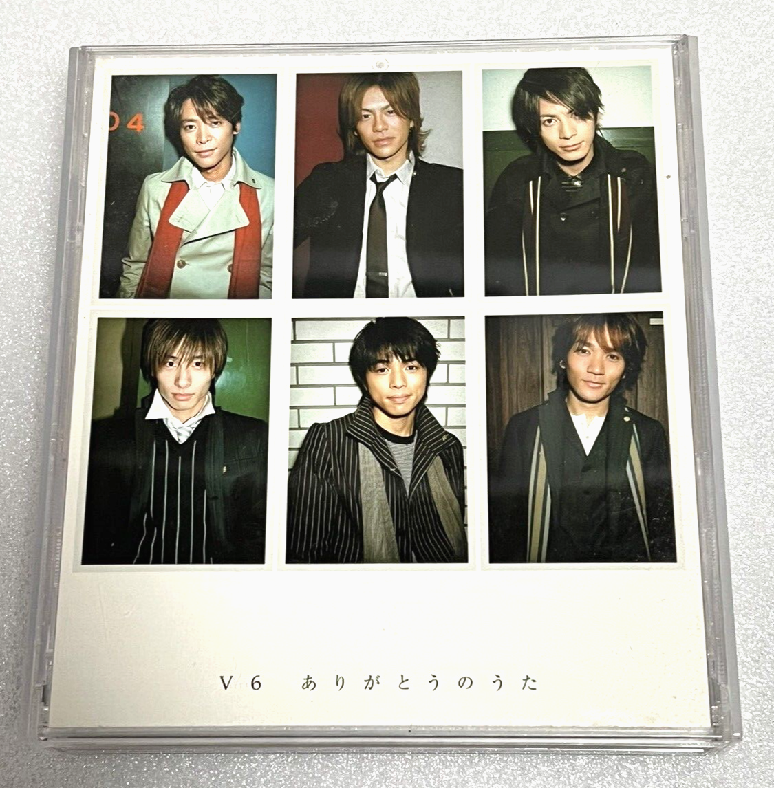 Arigato No Uta by V6 (J-Pop) 2004 CD + DVD Tested 4988064305858| eBay