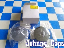 HELO Wheels Chrome Center Cap # L-101/BLANK Custom Wheel Center Hub Caps (QTY.2)