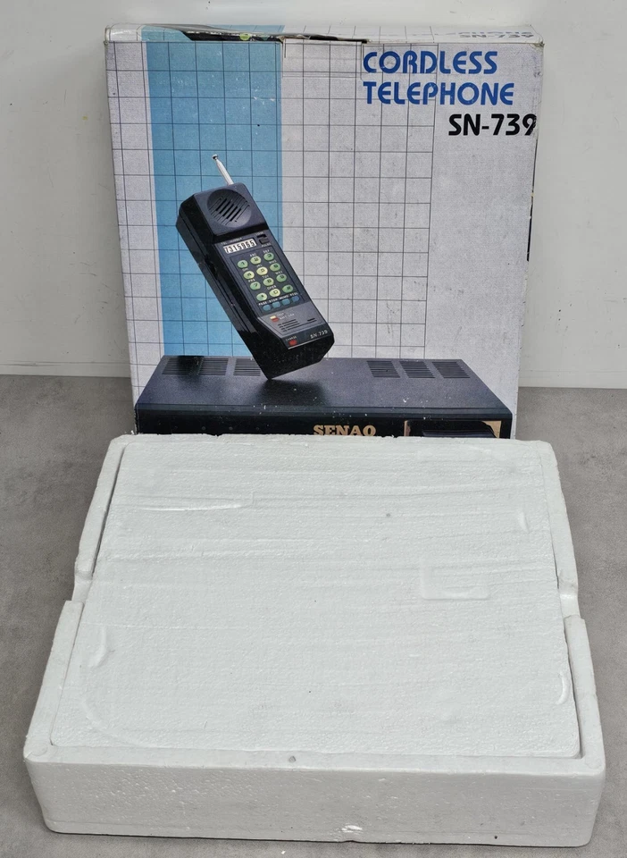 Telephone Cordless Senao N-739 Vintage - Immagine 2 di 4