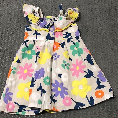 Penelope Mack Girl's Dress Floral Cold Shoulder Multi Colors Outfit 2T