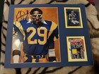 Eric Dickerson Signed Piece, Rams — photo 1