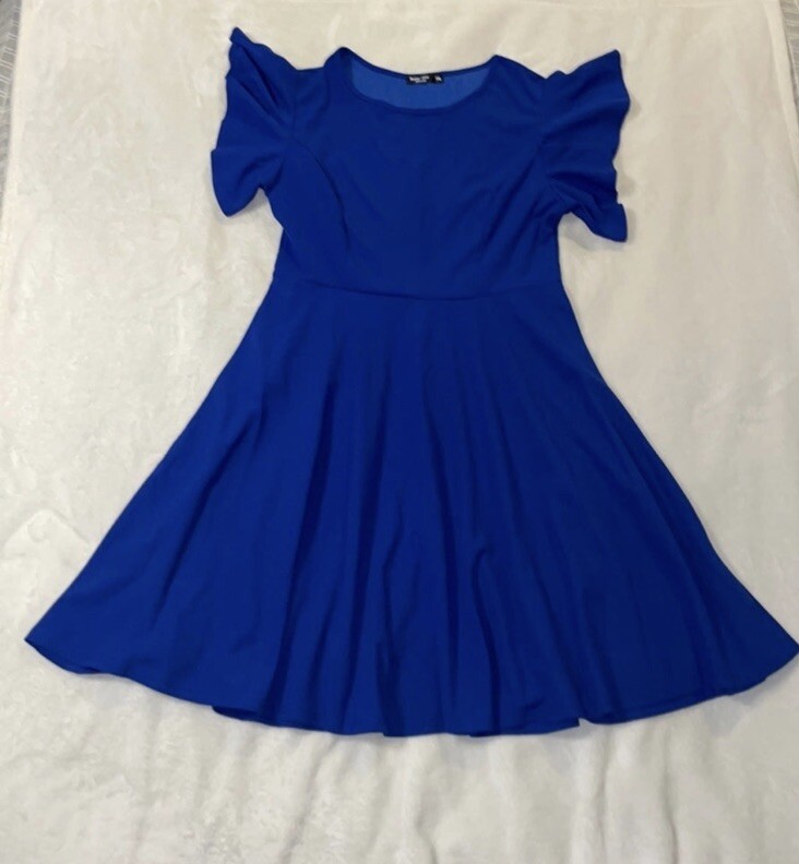 Moosta Curve Royal Blue Dress Size 1XL Brand New | eBay Moosta Curve Royal Blue Dress Size 1XL Brand New | eBay