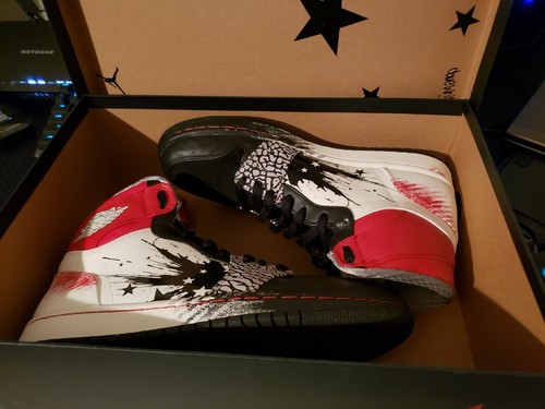 Men's Jordan 1 Retro Dave White Wings 