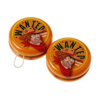12 Western Yo-yo's Wanted Outlaw Party Favor Cowboy 12 Western Yo-yo's Wanted Outlaw Party Favor Cowboy