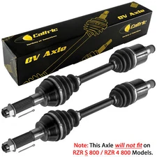 Rear Left & Right Complete CV Joint Axle For Polaris RZR 800 EFI 2008-2014