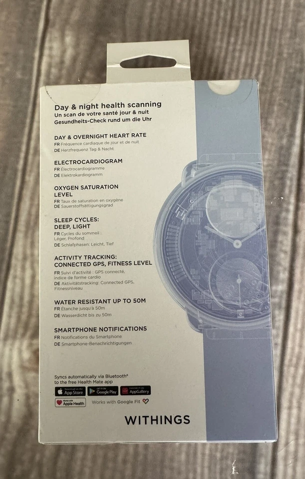 Withings ScanWatch (Blanco) (38mm) (HWA09-modelo 1-All-Int) Foto 2 de 2