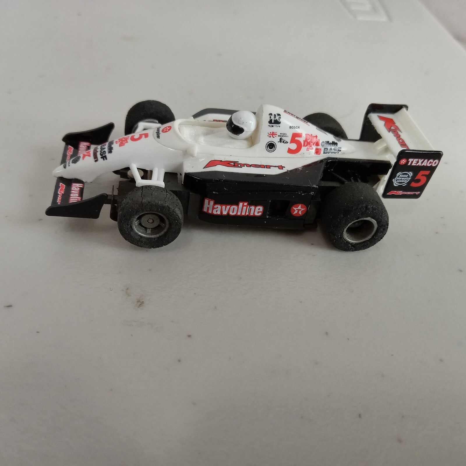 Tyco F1 Indy Slot Car KMART HAVOLINE 5 HO scale Vintage eBay