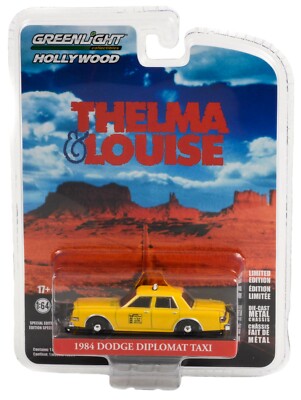1:64 GreenLight *THELMA & LOUISE* 1984 Dodge Diplomat TAXI CAB NIP