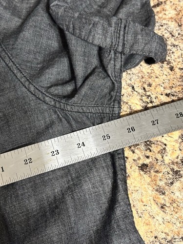 NUEVO SIN ETIQUETAS Harley Davidson Para Hombres 2XL Camisa Abotonada a Presión Negra Motociclista HDMC - Imagen 11 de 13
