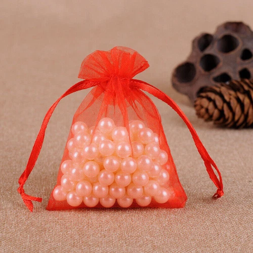 2"x3" Sheer Drawstring Organza Bags Jewelry Pouches Wedding Party Favor Gift Bag - Picture 10 of 47