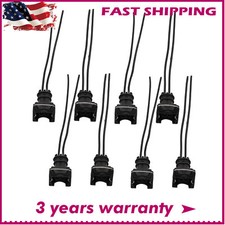 8 Fuel Injector Connector Wiring Plugs Clips Fit For Ev1 Obd1 Pigtail Cut Splice 8 Fuel Injector Connector Wiring Plugs Clips Fit For Ev1 Obd1 Pigtail Cut Splice