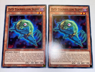 Yu-Gi-Oh - SET 2x D/D SCHLEIMWIRBEL - DOCS-FR011 - NM/M E