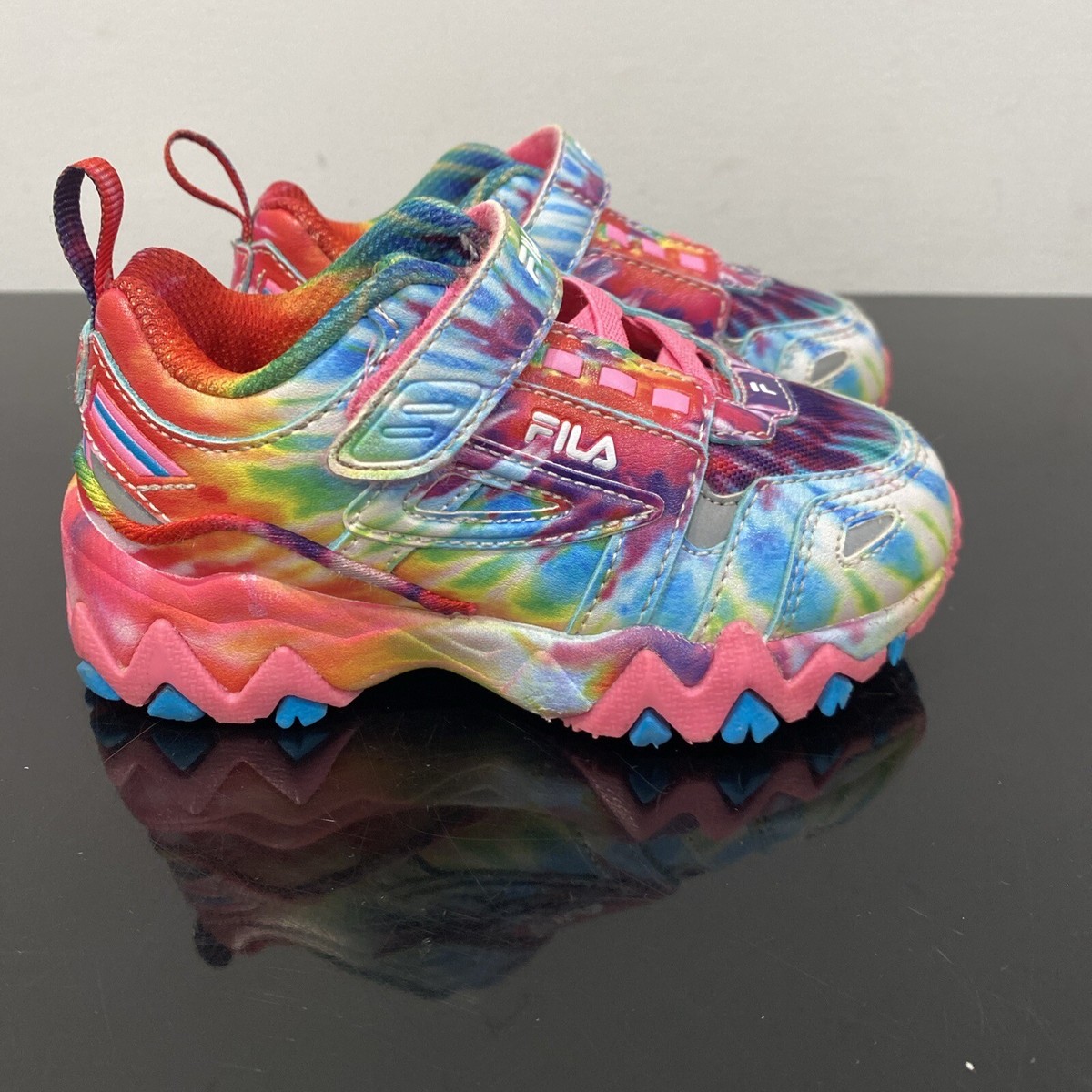 Fila Oakmont TR Tie Dye Infant Sneakers Size7 7JM01570-781 | eBay