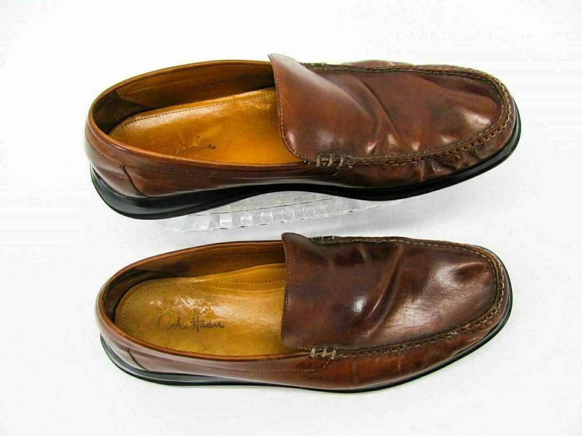Cole Haan Men Shoe Air Dempsey Size 10.5M Brown Loafer Pre 