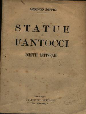STATUEN UND MARIONETTEN ERSTE AUSGABE SOFFICI ARDENGO VALLECCHI 1919 \