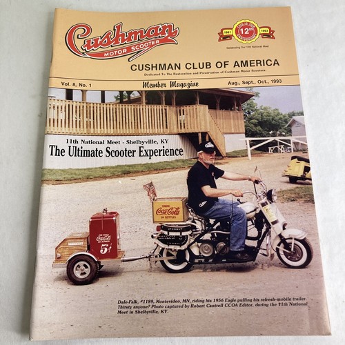 Revistas Cushman Club of America 1993-1994 Volumen 8 Número 1-4 JUEGO COMPLETO - Imagen 3 de 18