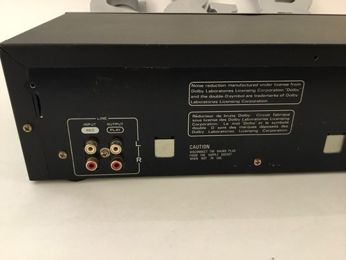 Vintage Pioneer Dual Stereo Cassette Tape Deck Player Recorder CT-S11 Home Audio - Picture 7 of 8