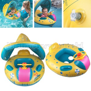 covered baby pool float
